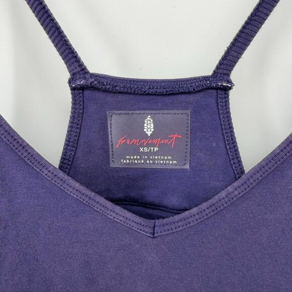 Free People Movement Hot Shot Onesie Purple XS - Picture 4 of 8